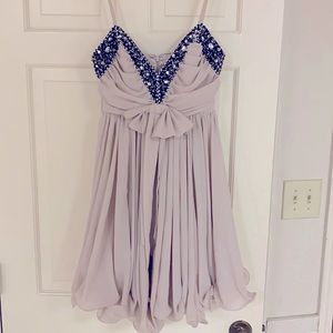 Flirty and flowy cocktail dress